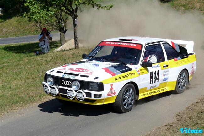 Rally Bohemia 2010 a historici objektivem Vítězslava Klígla