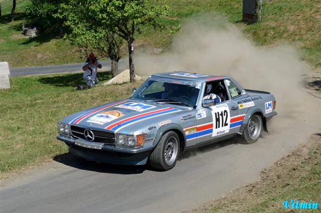 Rally Bohemia 2010 a historici objektivem Vítězslava Klígla