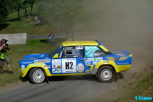 Rally Bohemia 2010 a historici objektivem Vítězslava Klígla