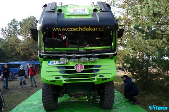 Czech Dakar Team spn dva dny testoval  ve slovenskch pscch a jede do Tunisu