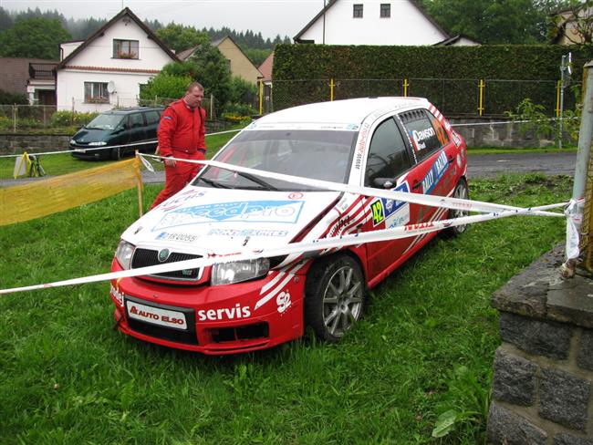 Rallye Agropa Pačejov 2010 a karamboly, foto  Karel Kolečko