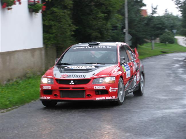 Rallye Agropa Pačejov 2010 a karamboly, foto  Karel Kolečko