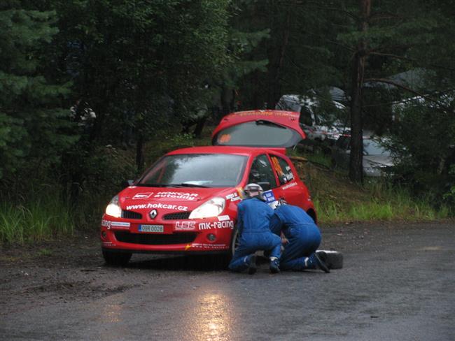 Rallye Agropa Paejov 2010 a karamboly, foto  Karel Koleko