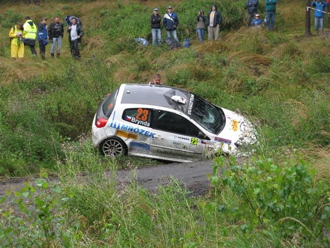 Rallye Agropa Paejov 2010 a karamboly, foto  Karel Koleko