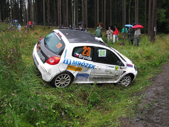 Rallye Agropa Paejov 2010 a karamboly, foto  Karel Koleko