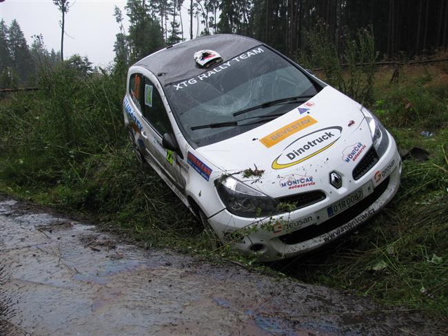 Rallye Agropa Pačejov 2010 a karamboly, foto  Karel Kolečko