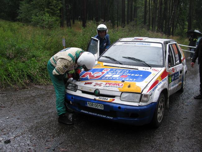 Rallye Agropa Pačejov 2010 a karamboly, foto  Karel Kolečko