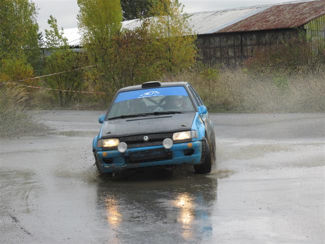 Amater Rallye Milovice říjen 2015