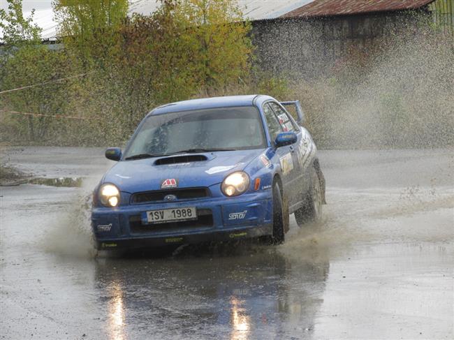 Amater Rallye Milovice říjen 2015