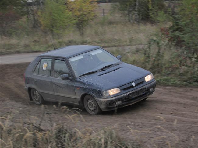 Amater Rallye Milovice říjen 2015