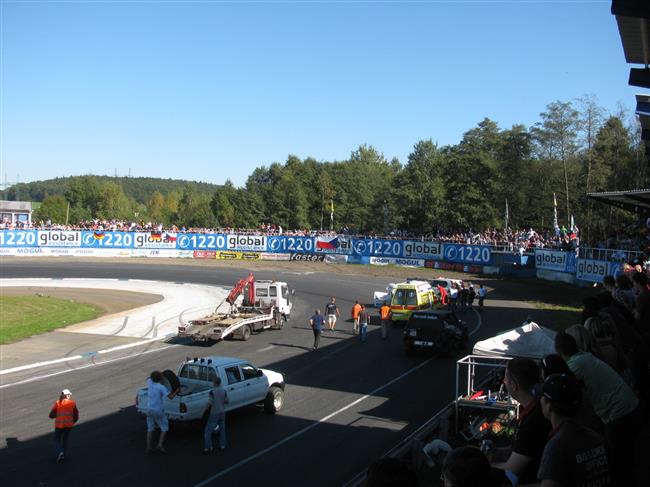 Karamboly z ME v Rally Crossu v Sosnové, foto Karel Kolečko