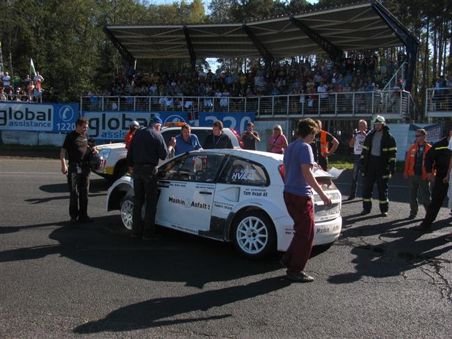 Karamboly z ME v Rally Crossu v Sosnové, foto Karel Kolečko