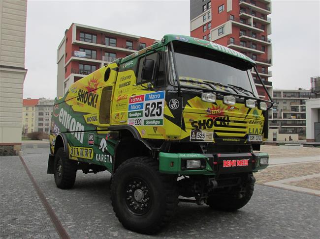 Tiskovka KM Racing tmu Martina Macka po Dakaru 2015