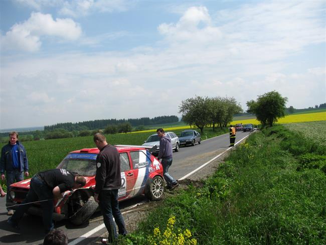 Rallye Poszav 2010 a CRASHE , foto Karel Koleko