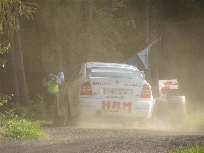 Rally Příbram 2011 atmosféra a cíl