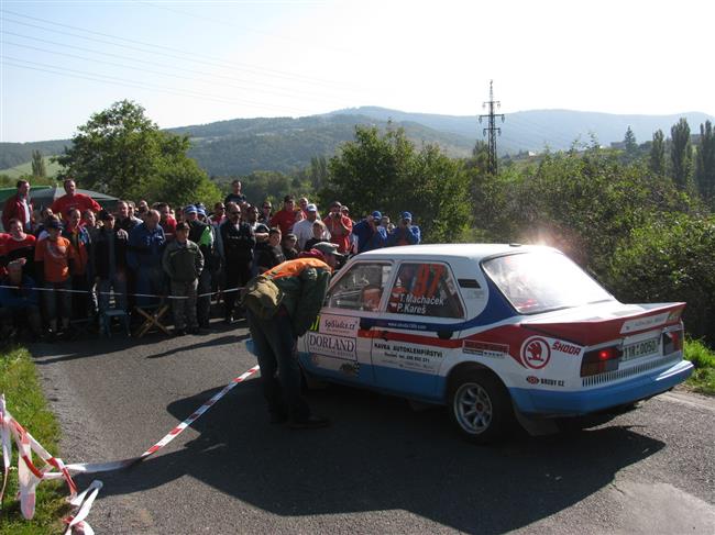 Rally Příbram 2011 atmosféra a cíl