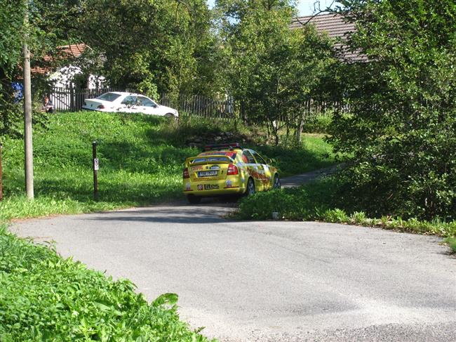 Rally Příbram 2011 atmosféra a cíl
