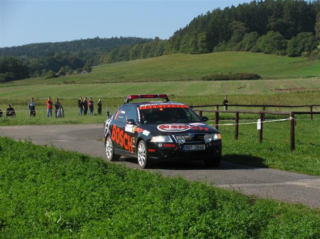 Rally Příbram 2011 atmosféra a cíl