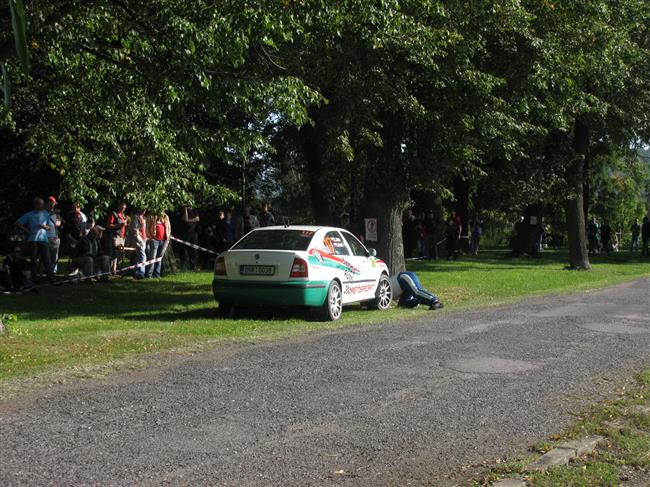 Rally Příbram 2011 atmosféra a cíl