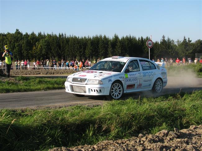 Rally Příbram 2011 atmosféra a cíl