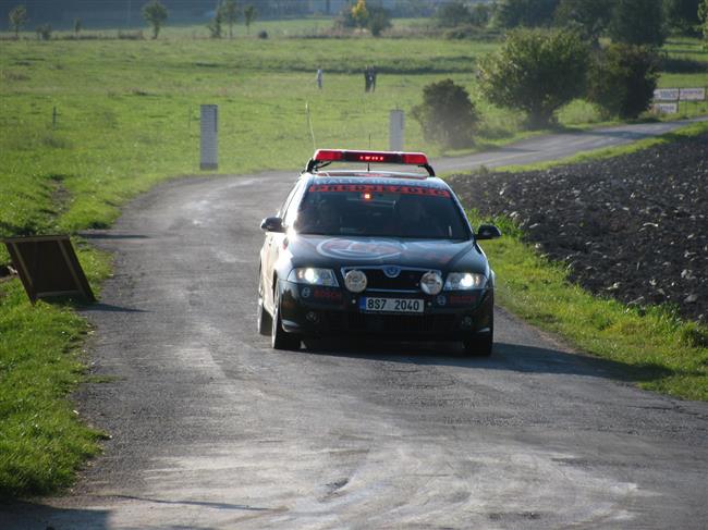 Rally Příbram 2011 atmosféra a cíl