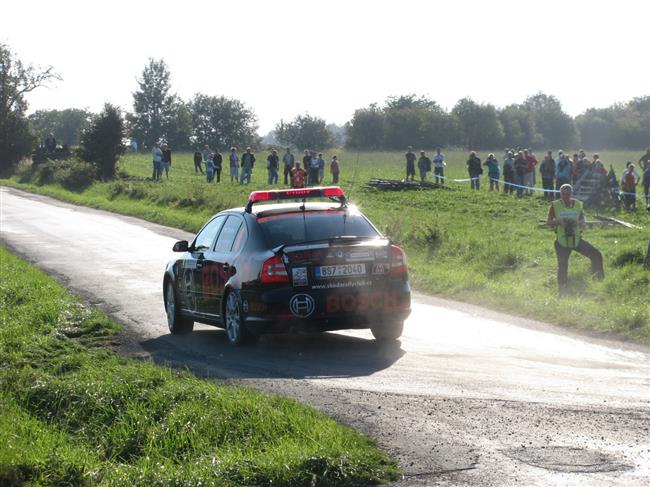 Rally Příbram 2011 atmosféra a cíl