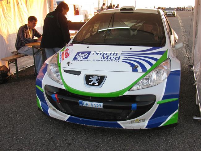 Rally Příbram 2011 atmosféra a cíl