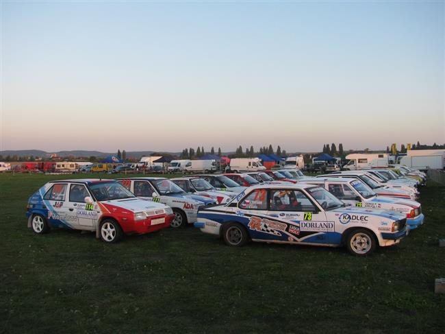 Rally Příbram 2011 atmosféra a cíl