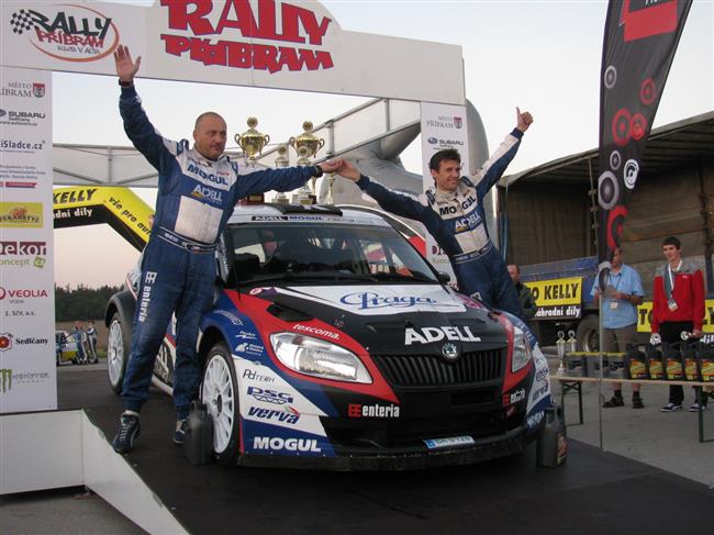 Rally Příbram 2011 atmosféra a cíl