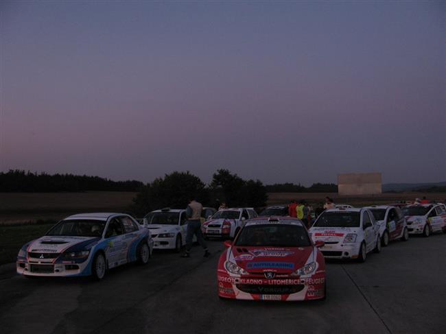 Rally Příbram 2011 atmosféra a cíl