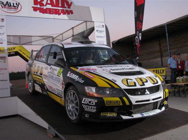 Rally Příbram 2011 atmosféra a cíl