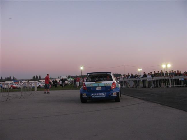 Rally Příbram 2011 atmosféra a cíl