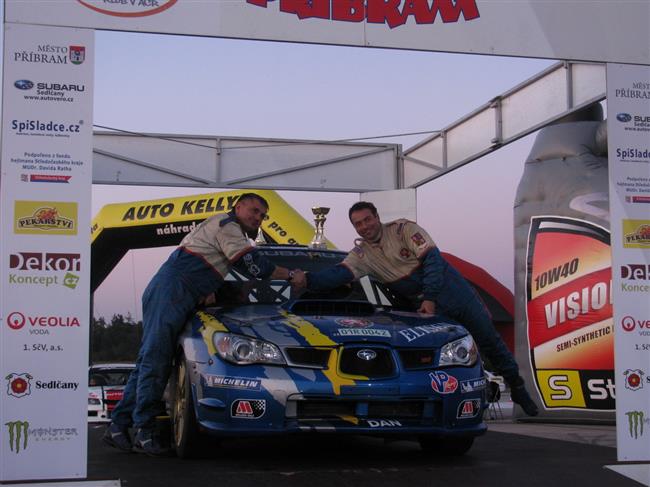Rally Příbram 2011 atmosféra a cíl