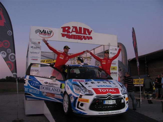 Rally Příbram 2011 atmosféra a cíl