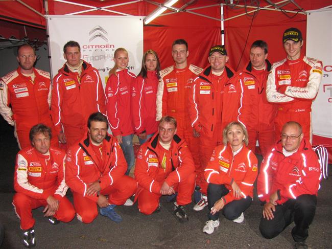 Rally Příbram 2011 atmosféra a cíl
