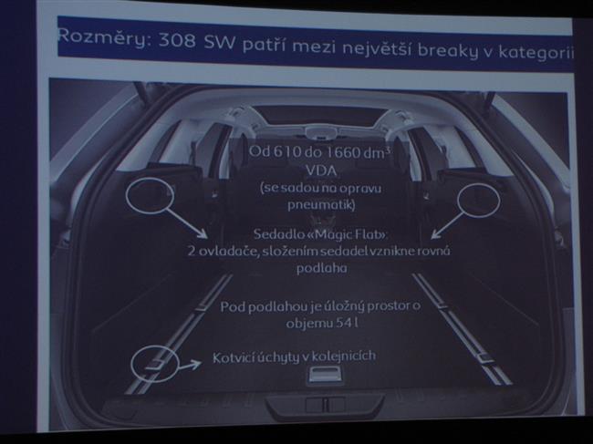 Tiskovka k uveden Peugeotu 308SW