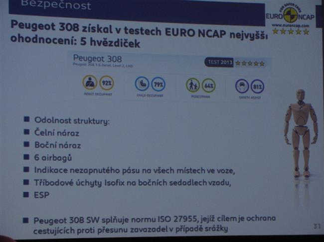 Tiskovka k uvedení Peugeotu 308SW