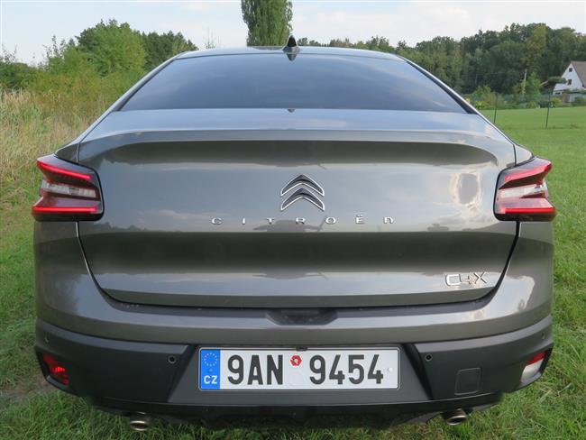 Test Citroenu C4X 1,2 turbo automat Shine