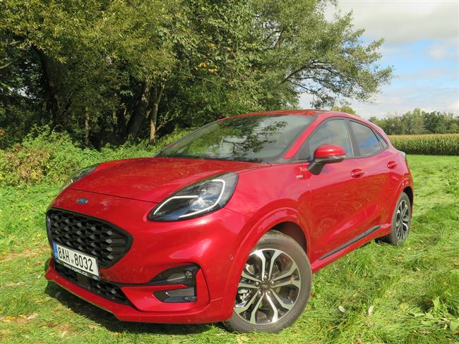 Test Fordu Puma litrovým tříválcem 1.0 EcoBoost mHEV s šestistupňovým manuálem