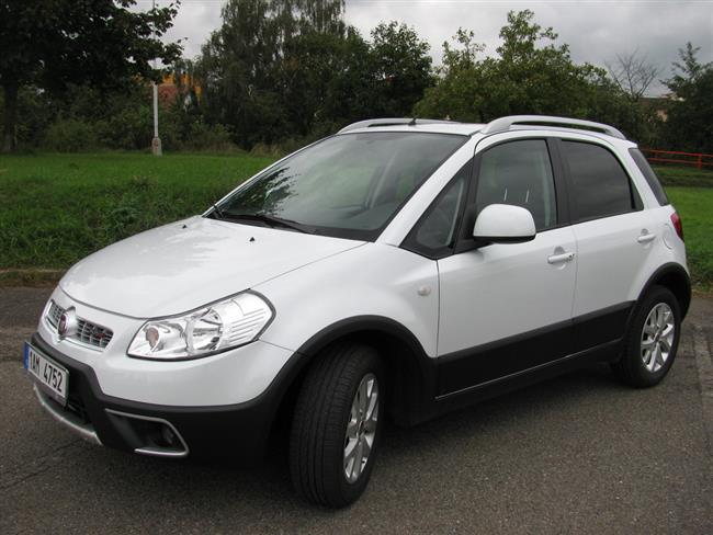 Test Fiatu Sedici ve verzi 4x4 s dieselovým motorem 2,0.