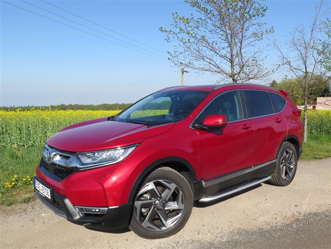 Test nové Hondy CRV s motorem 1,5 Turbo s převodovkou CVT