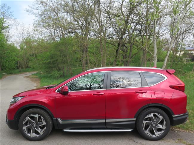 Test nové Hondy CRV s motorem 1,5 Turbo s převodovkou CVT