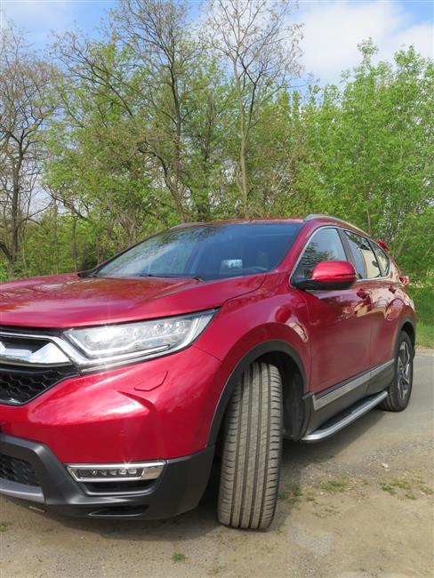 Test nové Hondy CRV s motorem 1,5 Turbo s převodovkou CVT
