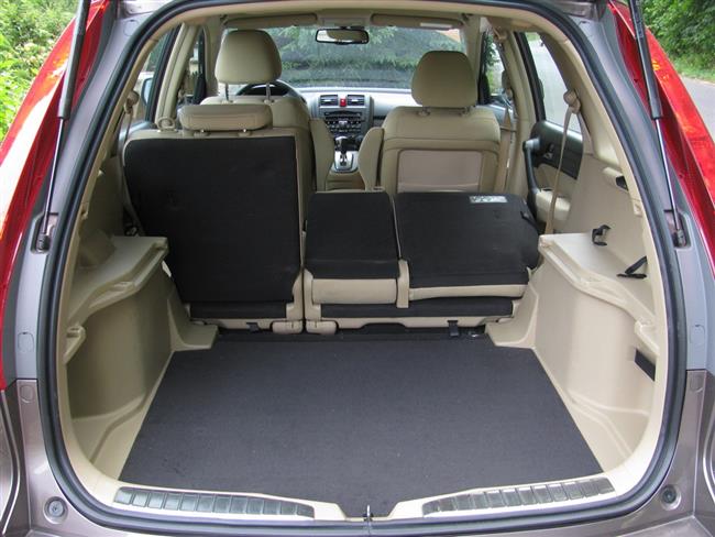 Test SUV střední velikosti Honda CRV s 2,2 dieselem a 5ti stupňovým automatem