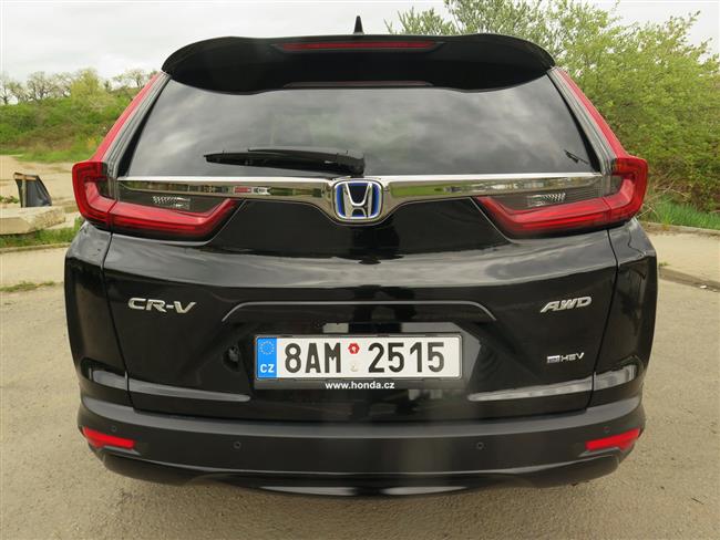 Test Hondy CRV 2,0 MMD Hybrid s převodovkou CVT a pohonem všech kol 4WD