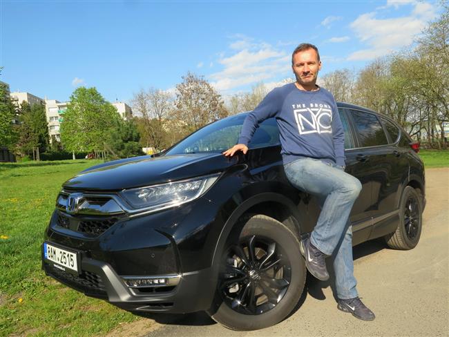 Test Hondy CRV 2,0 MMD Hybrid s pevodovkou CVT a pohonem vech kol 4WD