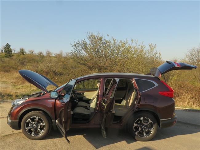 Test nové Hondy CRV 2,0 s převodovkou CVT a pohonem všech kol 4WD