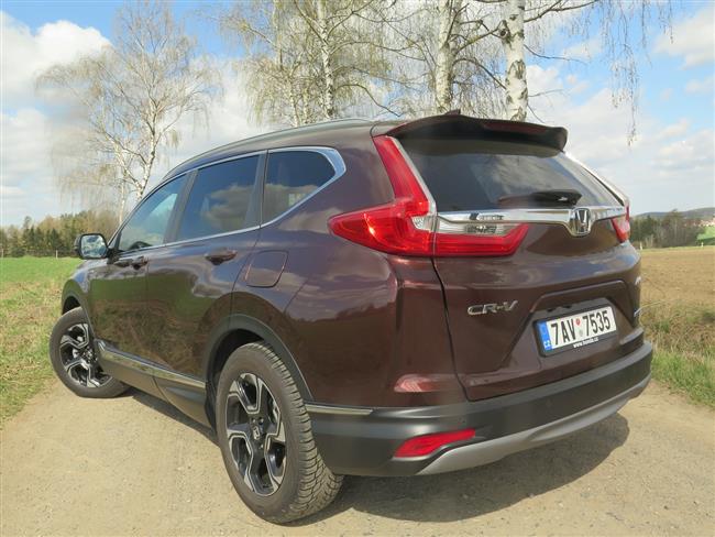 Test nové Hondy CRV 2,0 s převodovkou CVT a pohonem všech kol 4WD