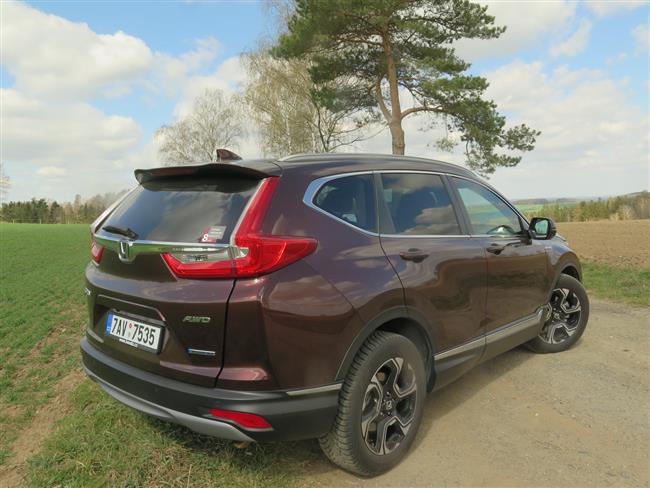 Test nové Hondy CRV 2,0 s převodovkou CVT a pohonem všech kol 4WD