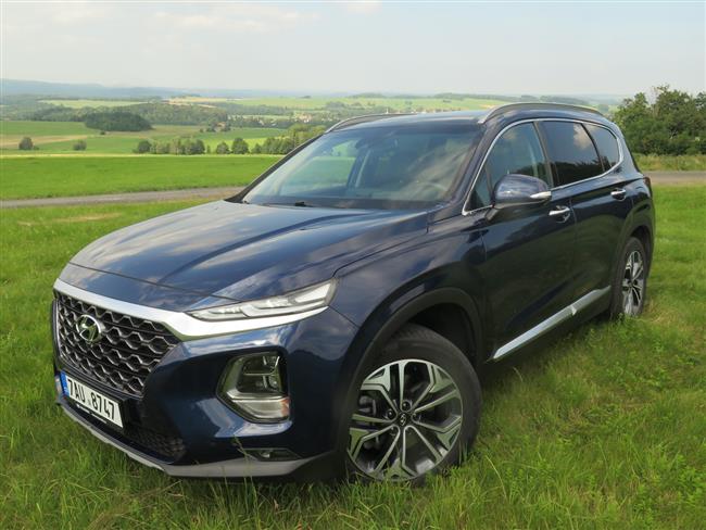 Test velkého SUV Hyundai Santa Fe s 2,2 CRDi automat v sedmimístném provedení